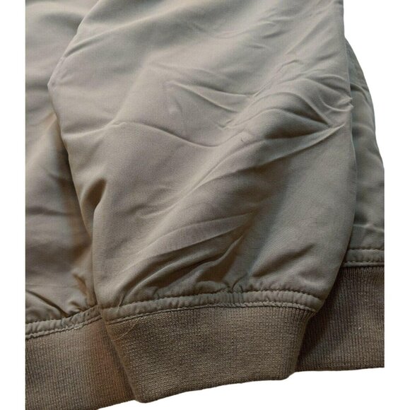 Sportswear Big 2X Beige 100% Polyester Rain Jacket  Golf Sportswear Golf 35c - Picture 11 of 12